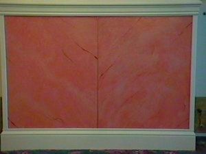 Pink marble at Christos Banquet Center-Plymouth