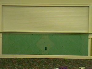 Green marble at Christos Banquet Center-Plymouth