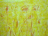 wax-resist frieze